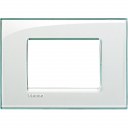 Bticino LivingLight Frame Italian standart Aquamarine 3- gang