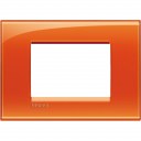 Bticino LivingLight Frame Italian standart Orange 3- gang