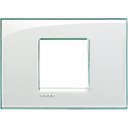 Bticino LivingLight Frame Italian standart Aquamarine 2- gang - wide