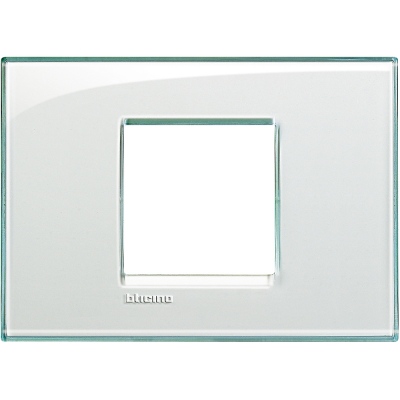 Bticino LivingLight Frame Italian standart Aquamarine 2- gang - wide