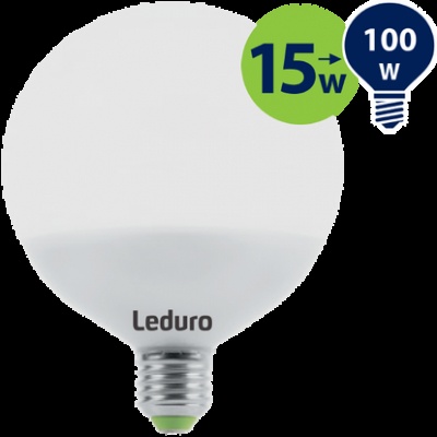 Leduro LED sp. E27 G95 15W 2700K  1200lm
