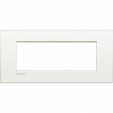 Bticino LivingLight Rāmis Itāļu standarts Air Pure white 7- vietīgs