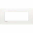 Bticino LivingLight Frame Italian standart Air Pure white 7- gang