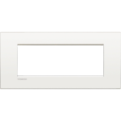 Bticino LivingLight Rāmis Itāļu standarts Air Pure white 7- vietīgs