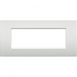 Bticino LivingLight Rāmis Itāļu standarts Air Pearl white 7- vietīgs