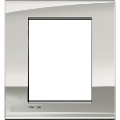 Bticino LivingLight Rāmis Itāļu standarts Air Palladium 3 + 3- vietīgs