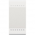 Bticino Living Light white Two-way Switch 1 module with screw terminals