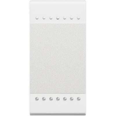 Bticino Living Light white Two-way Switch 1 module with screw terminals