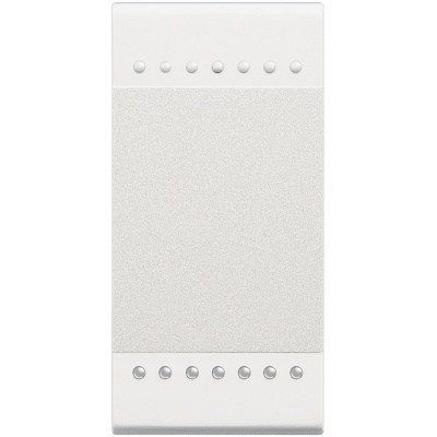 Bticino Living Light белый Переключатель 1 модуль на шурупах