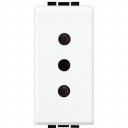 Bticino Living Light balts Rozete 1 modulis