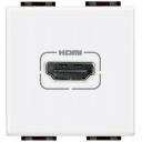 Bticino Living Light balts Rozete HDMI