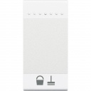 Bticino Living Light белый Клавиша с симболом 1 модуль