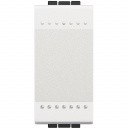 Bticino Living Light balts Taustiņš 1 modulis