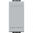 Bticino Living Light tech Impulse switch (NO) 1 module with screw terminals
