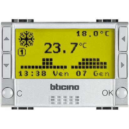 Bticino Living Light tech Терморегулятор дигитальный