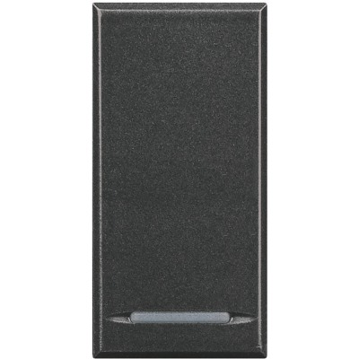 Axolute антрацит Звонковая кнопка электронный (NO) с индикацией