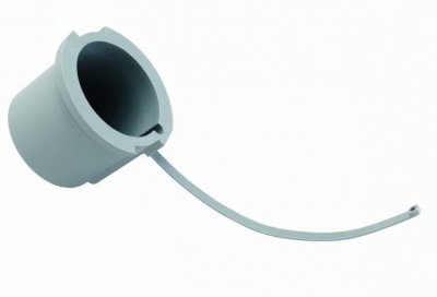 CEE cover, water protection cap, 63A, 3-/4-/5-pole, 72x78 mm, dia 211mm