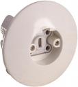 PERILEX flush mounted socket, 25 A, white