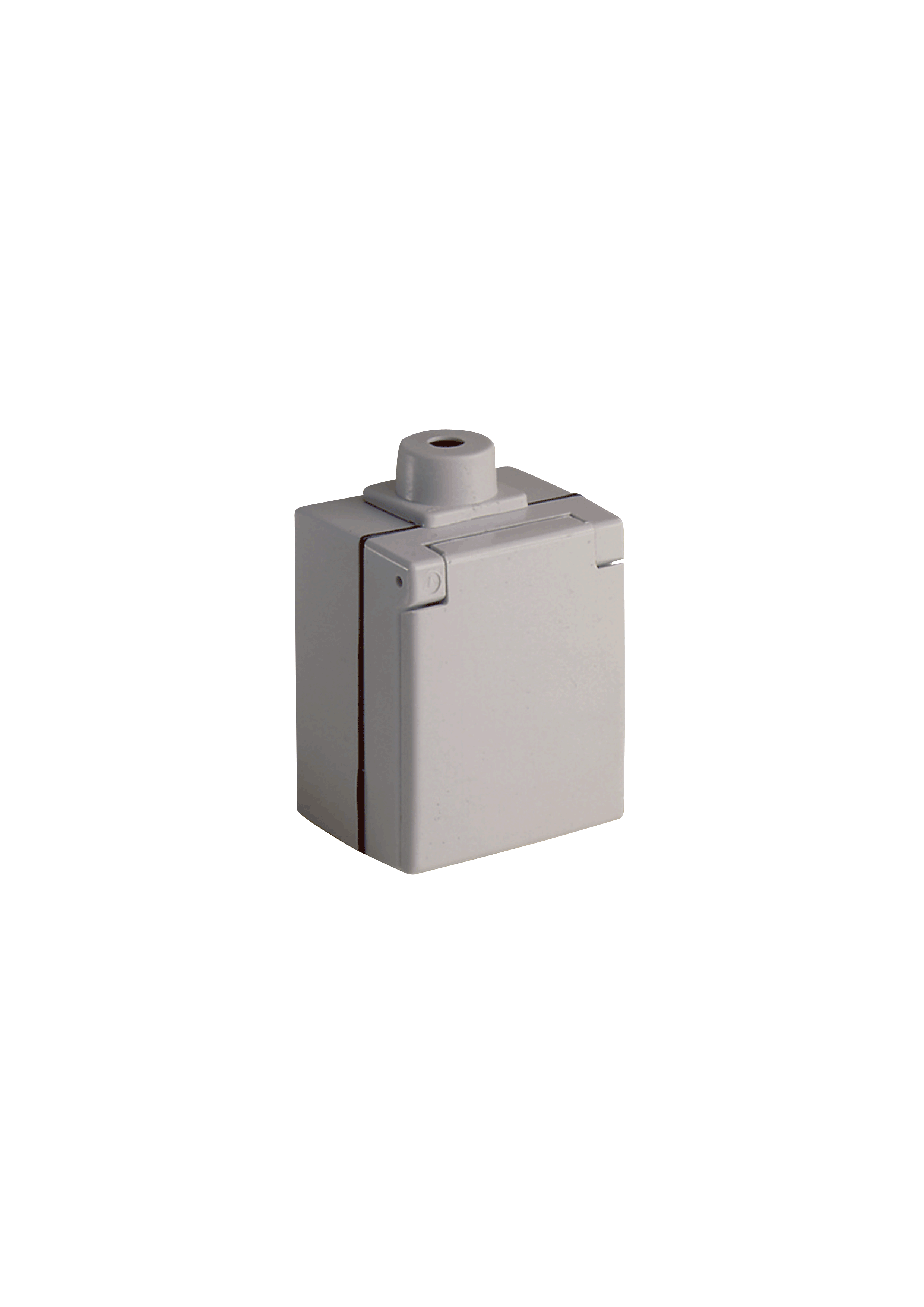 PERILEX surface mounted socket, 16 A, IP44, grey