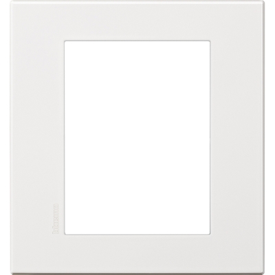 Axolute Рамка Итальянский стандарт AIR белая mat 3 + 3 модуля