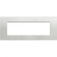 Bticino LivingLight Frame Italian standart Silver 7- gang