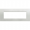 Bticino LivingLight Rāmis Itāļu standarts Silver 7- vietīgs