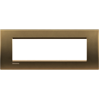 Bticino LivingLight Frame Italian standart Bronze 7- gang