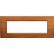 Bticino LivingLight Rāmis Itāļu standarts Cherrywood 7- vietīgs