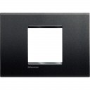 Bticino LivingLight Frame Italian standart Anthracite 2- gang - wide