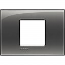 Bticino LivingLight Frame Italian standart London fog 2- gang - wide