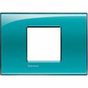 Bticino LivingLight Frame Italian standart Green 2- gang - wide