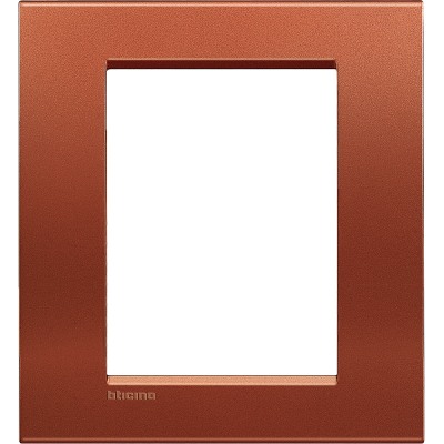 Bticino LivingLight Рамка Итальянский стандарт Brick 3 + 3- местная