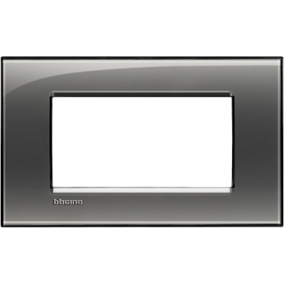 Bticino LivingLight Rāmis Itāļu standarts London fog 4- vietīgs