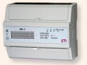 DEC-3 elektriskas energijas skaitītājs 3x100A, 7 moduļi