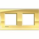 Bticino LivingLight Rāmis Ice Gold 2- vietīga