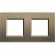 Bticino LivingLight Frame Square 2- gang
