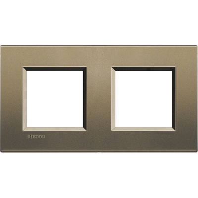 Bticino LivingLight Frame Square 2- gang