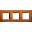 Bticino LivingLight Frame Cherrywood 3- gang