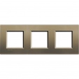 Bticino LivingLight Frame Square 3- gang
