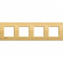 Bticino LivingLight Rāmis Bamboo 4- vietīga