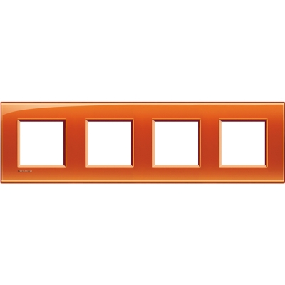 Bticino LivingLight Rāmis Orange 4- vietīga