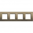 Bticino LivingLight Frame Square 4- gang