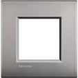 Bticino LivingLight Frame AIR Satin nickel 1- gang