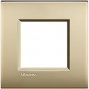Bticino LivingLight Rāmis AIR Satin gold 1- vietīgs