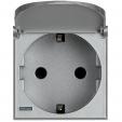 Axolute tech Розетка 2P+E. детская защита и крышка