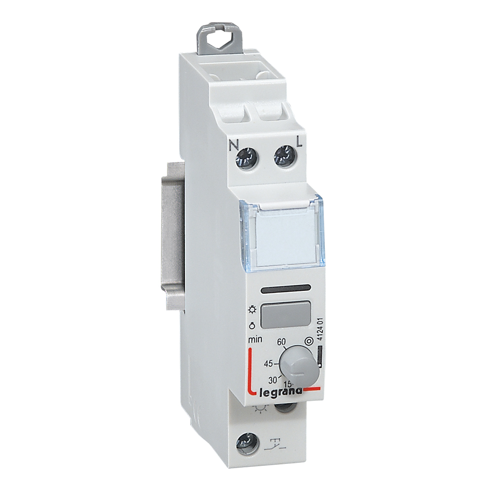 Single pole latching relay - silent - 16 A - delayed