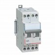 Changeover switch - double 2-way - 400 V~ - 32 A - 2 modules