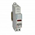 Control switch dual functions - 20 A - 250 V~ - 1 NC + red indicator