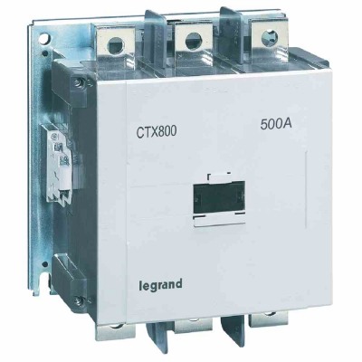 3-полюсный контактор - CTX 800 - винтовые зажимы - 500 A - 200-240 ~/= - 2 H.0. + 2 H.3.