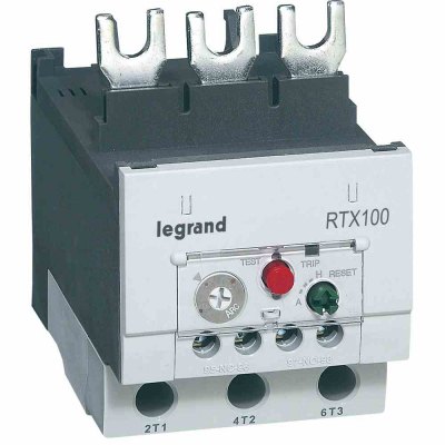 Thermal overload relay RTX? 100 - 54 to 75 A - for CTX? 65 - non diff.